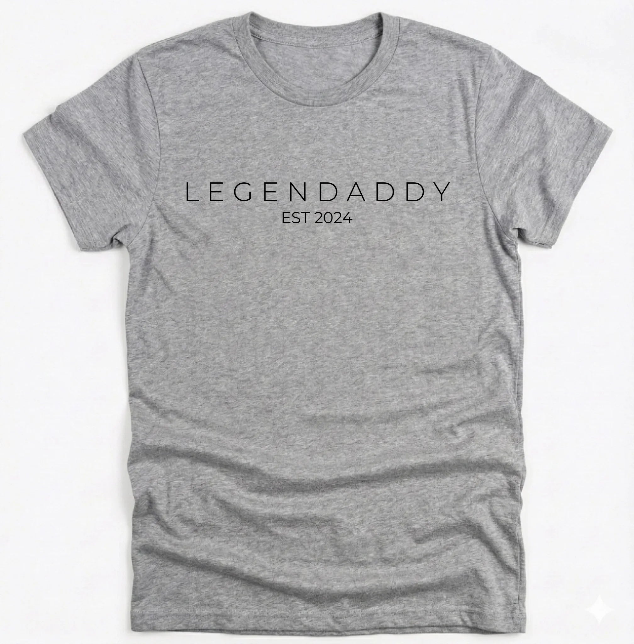 Personalisierbares „LEGENDADDY“ T-Shirt – Das ultimative Geschenk für (werdende) Väter | Wunschjahr Est. [Dein Jahr] - pure|custom.