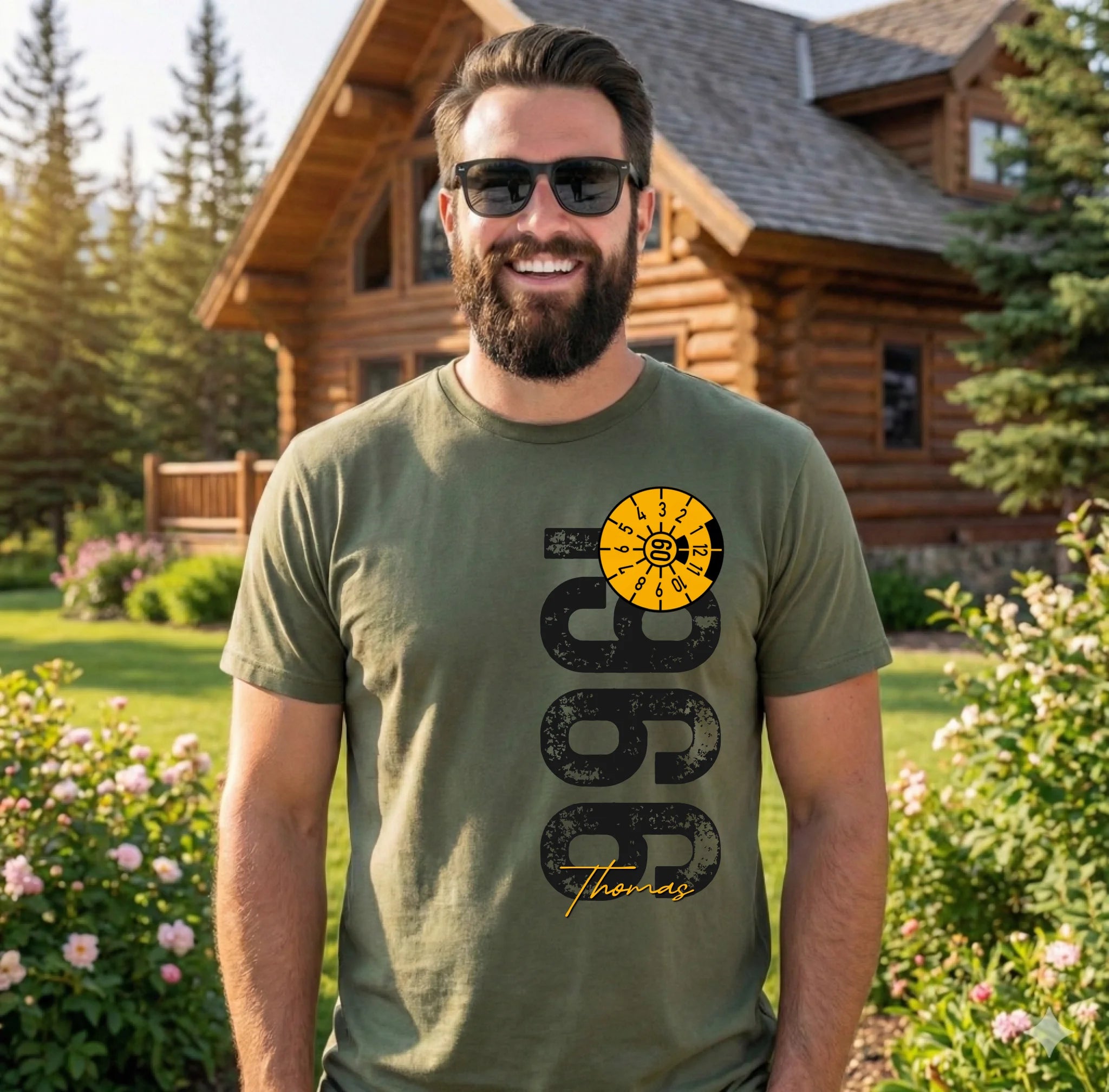 60. Geburtstag Personalisierbar 1966 Zustand entspricht Alter und Laufleistung TÜV Lustiges Mechaniker Geschenk T-Shirt oder Sweatshirt copy - pure|custom.