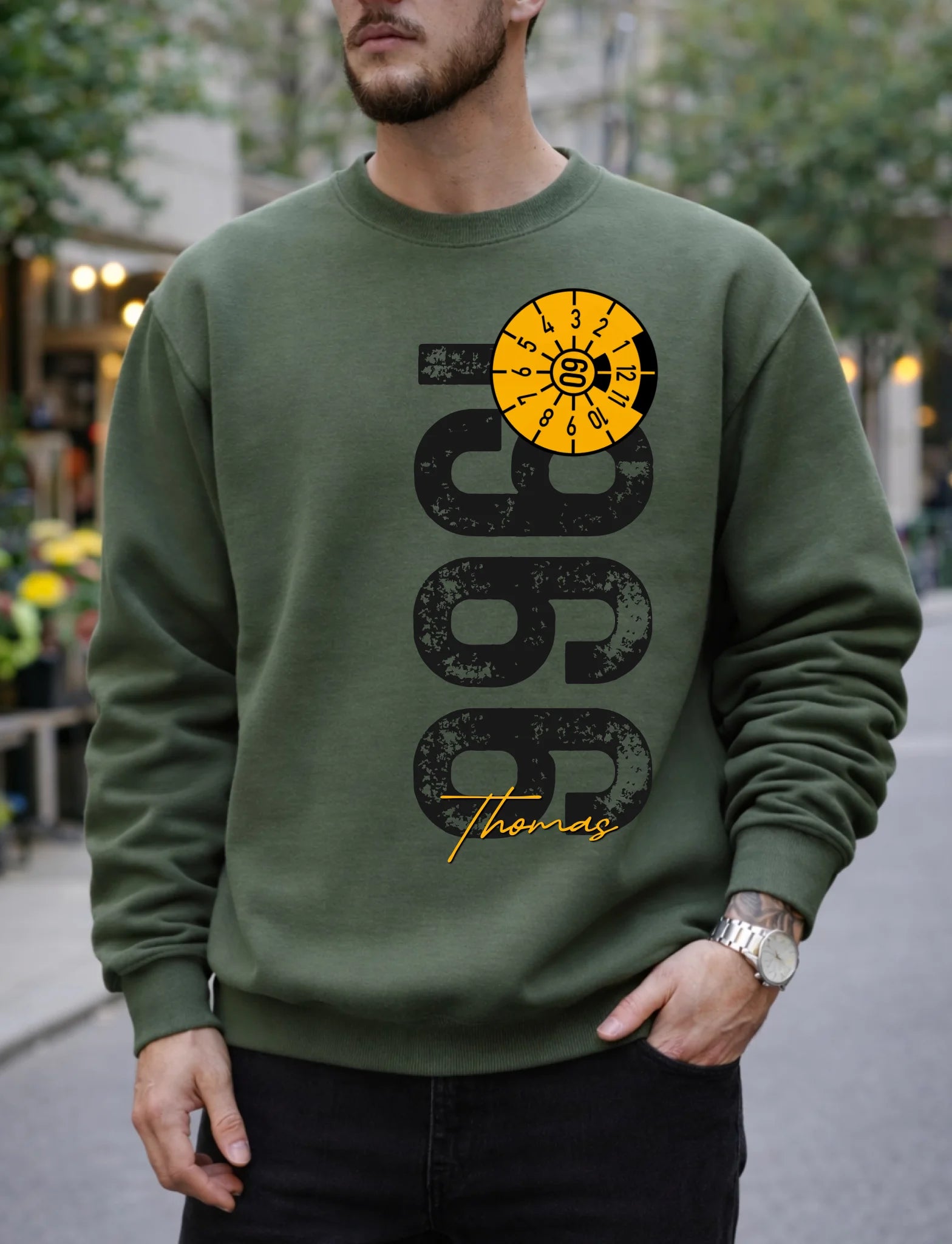60. Geburtstag Personalisierbar 1966 Zustand entspricht Alter und Laufleistung TÜV Lustiges Mechaniker Geschenk T-Shirt oder Sweatshirt copy - pure|custom.