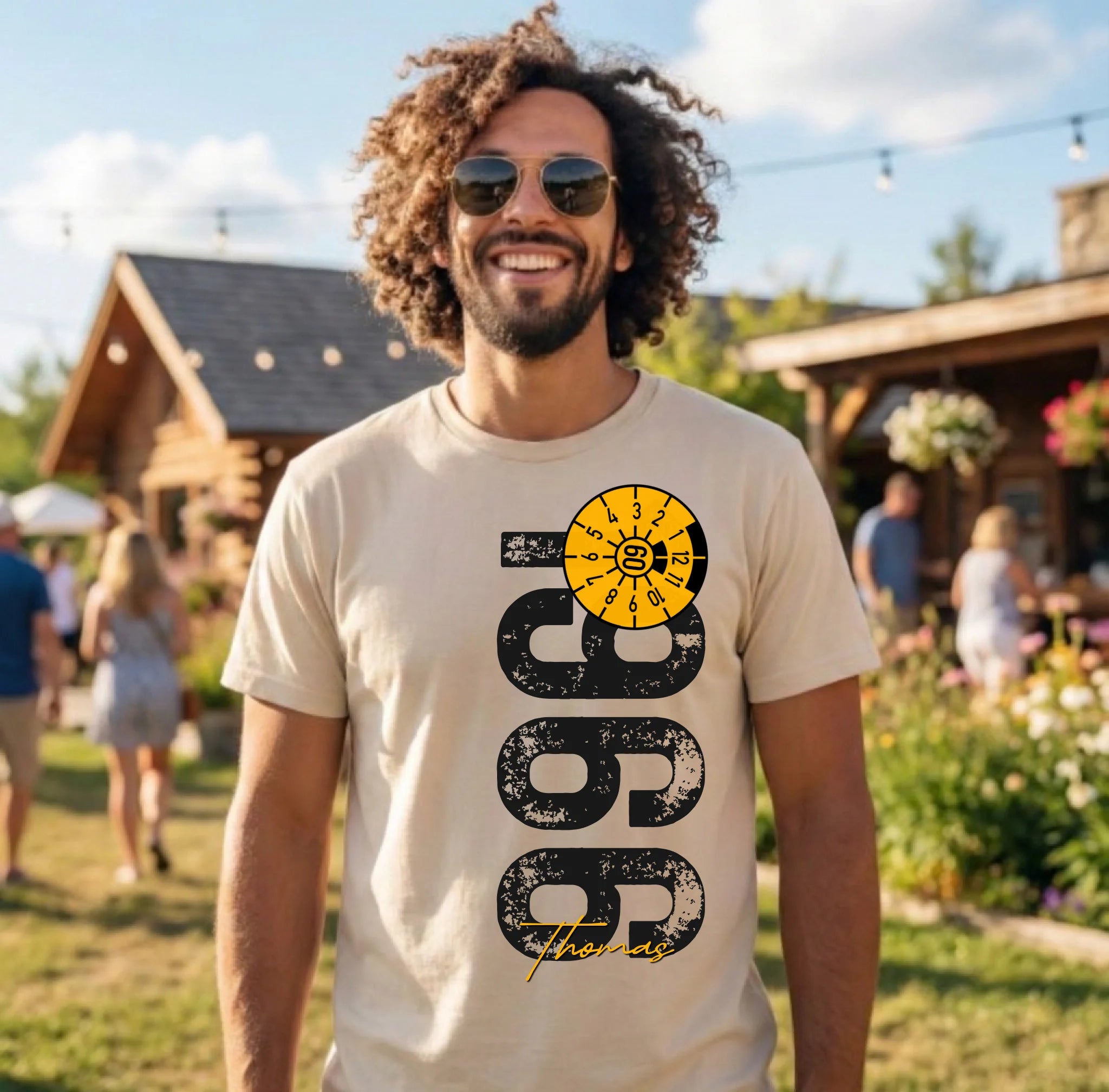 60. Geburtstag Personalisierbar 1966 Zustand entspricht Alter und Laufleistung TÜV Lustiges Mechaniker Geschenk T-Shirt oder Sweatshirt copy - pure|custom.