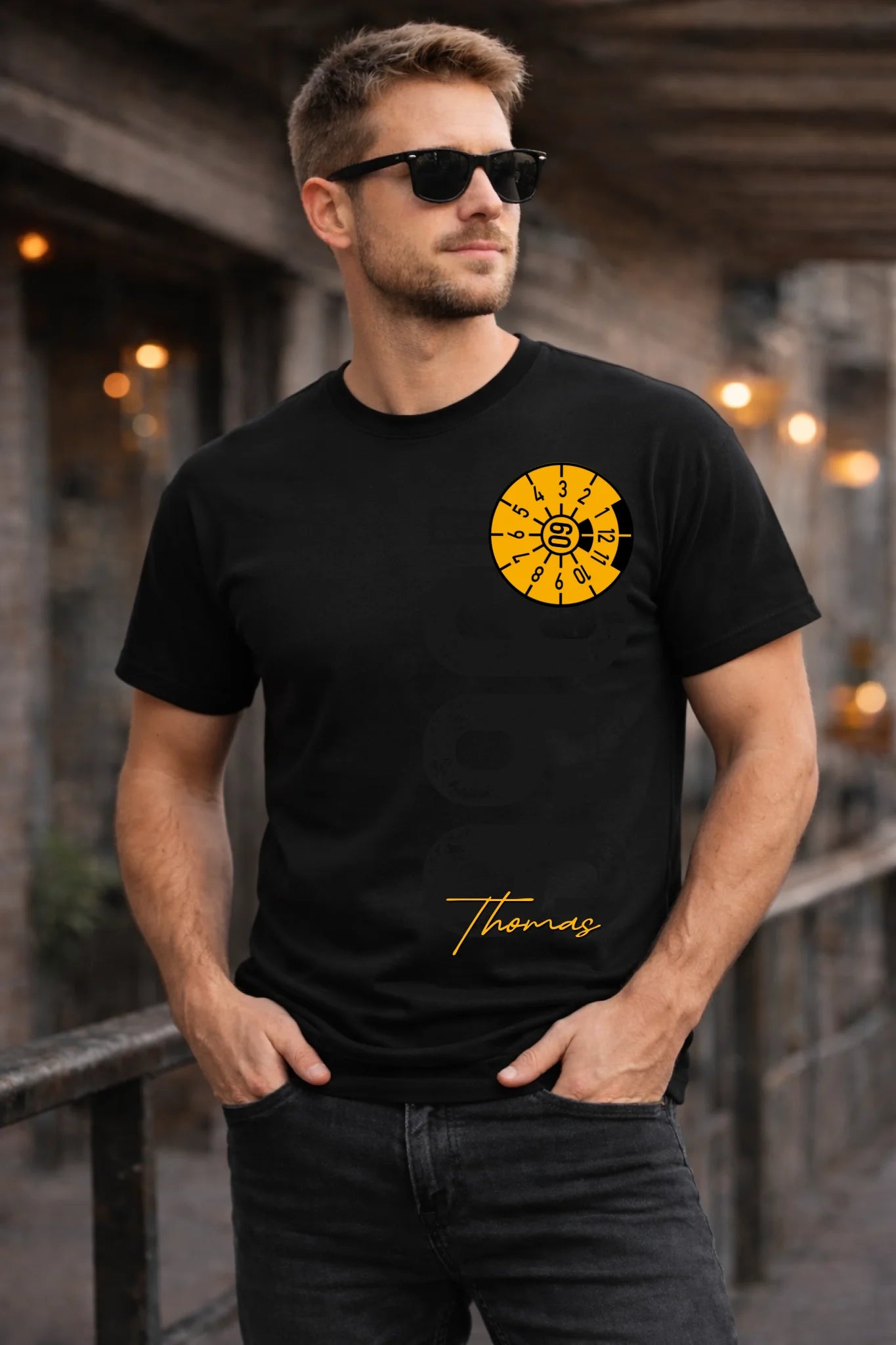 60. Geburtstag Personalisierbar 1966 Zustand entspricht Alter und Laufleistung TÜV Lustiges Mechaniker Geschenk T-Shirt oder Sweatshirt copy - pure|custom.