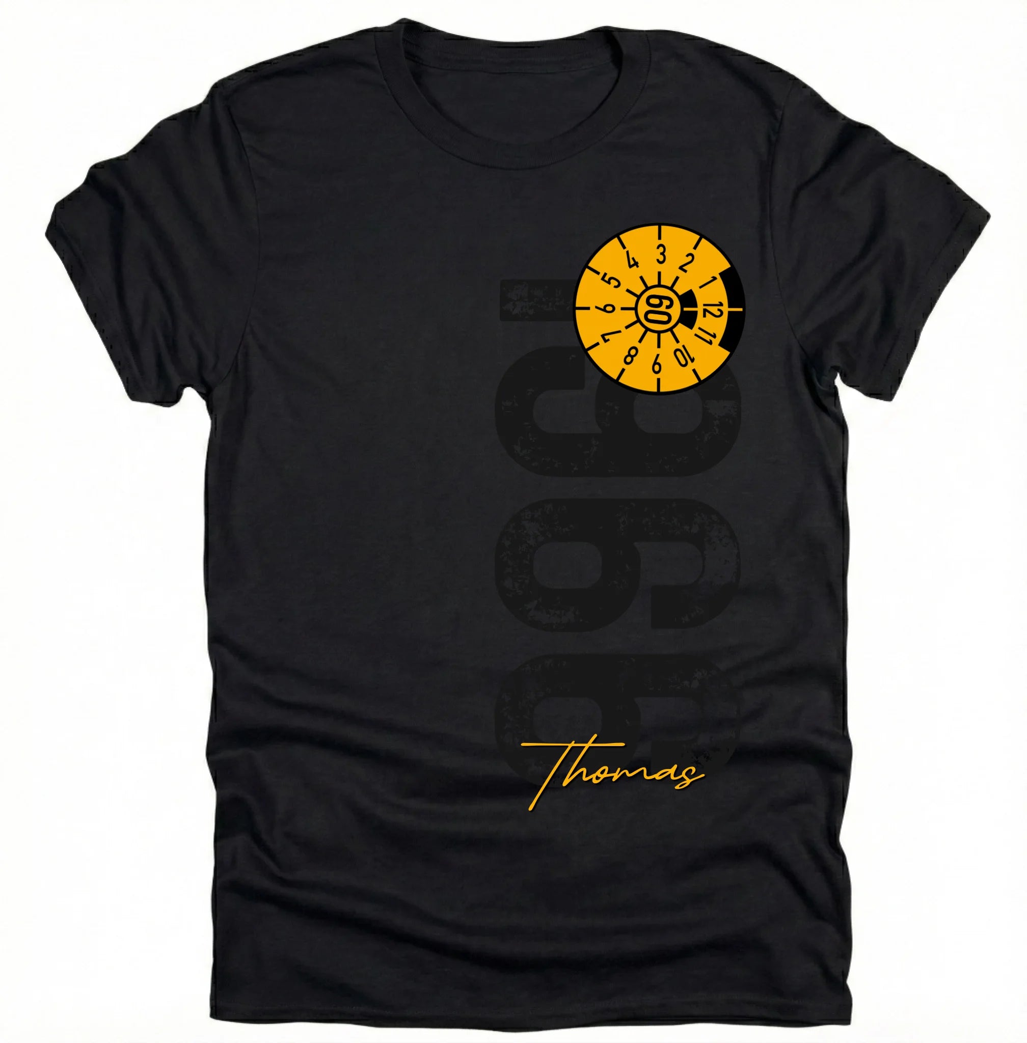 60. Geburtstag Personalisierbar 1966 Zustand entspricht Alter und Laufleistung TÜV Lustiges Mechaniker Geschenk T-Shirt oder Sweatshirt copy - pure|custom.