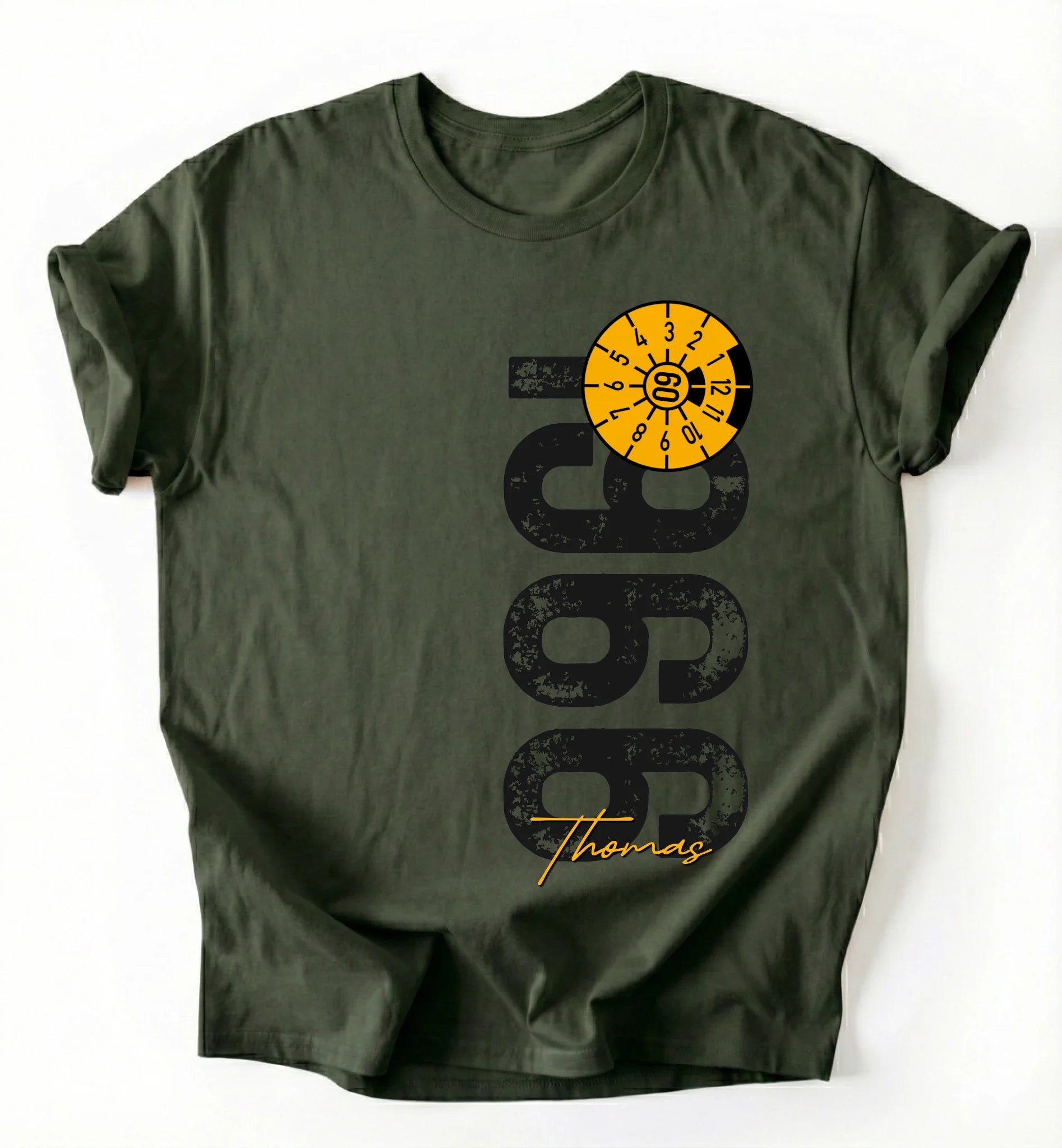 60. Geburtstag Personalisierbar 1966 Zustand entspricht Alter und Laufleistung TÜV Lustiges Mechaniker Geschenk T-Shirt oder Sweatshirt copy - pure|custom.