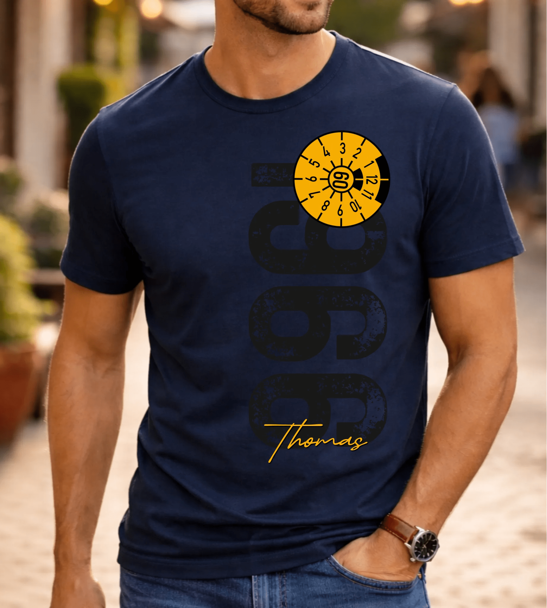 60. Geburtstag Personalisierbar 1966 Zustand entspricht Alter und Laufleistung TÜV Lustiges Mechaniker Geschenk T-Shirt oder Sweatshirt copy - pure|custom.