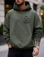 PapaPrint Hoodie personalisiert mit Name & Jahr | Vater Geschenk, Vatertag, werdender Papa Ankündigung, Sweatshirt - pure|custom.