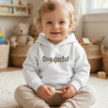 Personalisierter Kinder Hoodie zum 1. Geburtstag – Modell "One - derful" mit Wunschname - pure|custom.