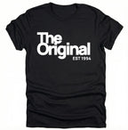 The Original & The Remix - Partnerlook Set: Herren T-Shirt oder Baby - Body (einzeln oder als Set kaufbar) – Personalisiertes Geschenk für Vater & Kind - pure|custom.