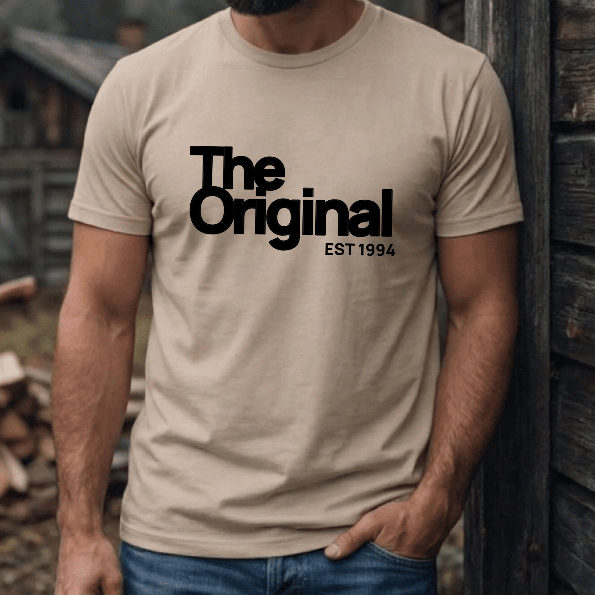 The Original & The Remix 2 - Partnerlook Set: Herren T-Shirt oder Baby - Body (einzeln oder als Set kaufbar) – Personalisiertes Geschenk für Vater & Kind - pure|custom.