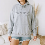 Hoodie Frau heather grey 684573