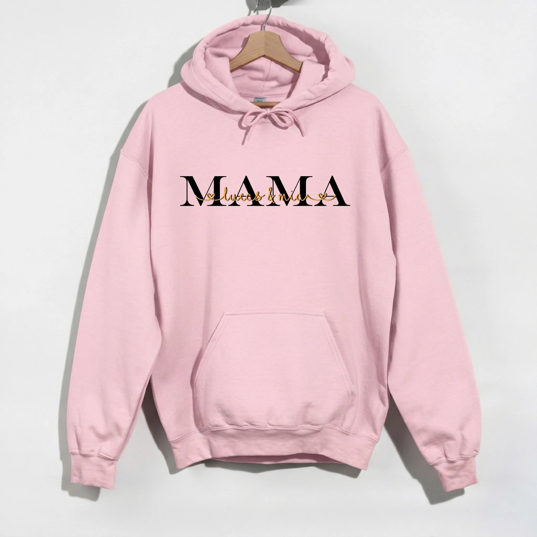 Hoodie light pink 6573