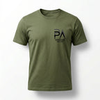 T-Shirt military green ghosted