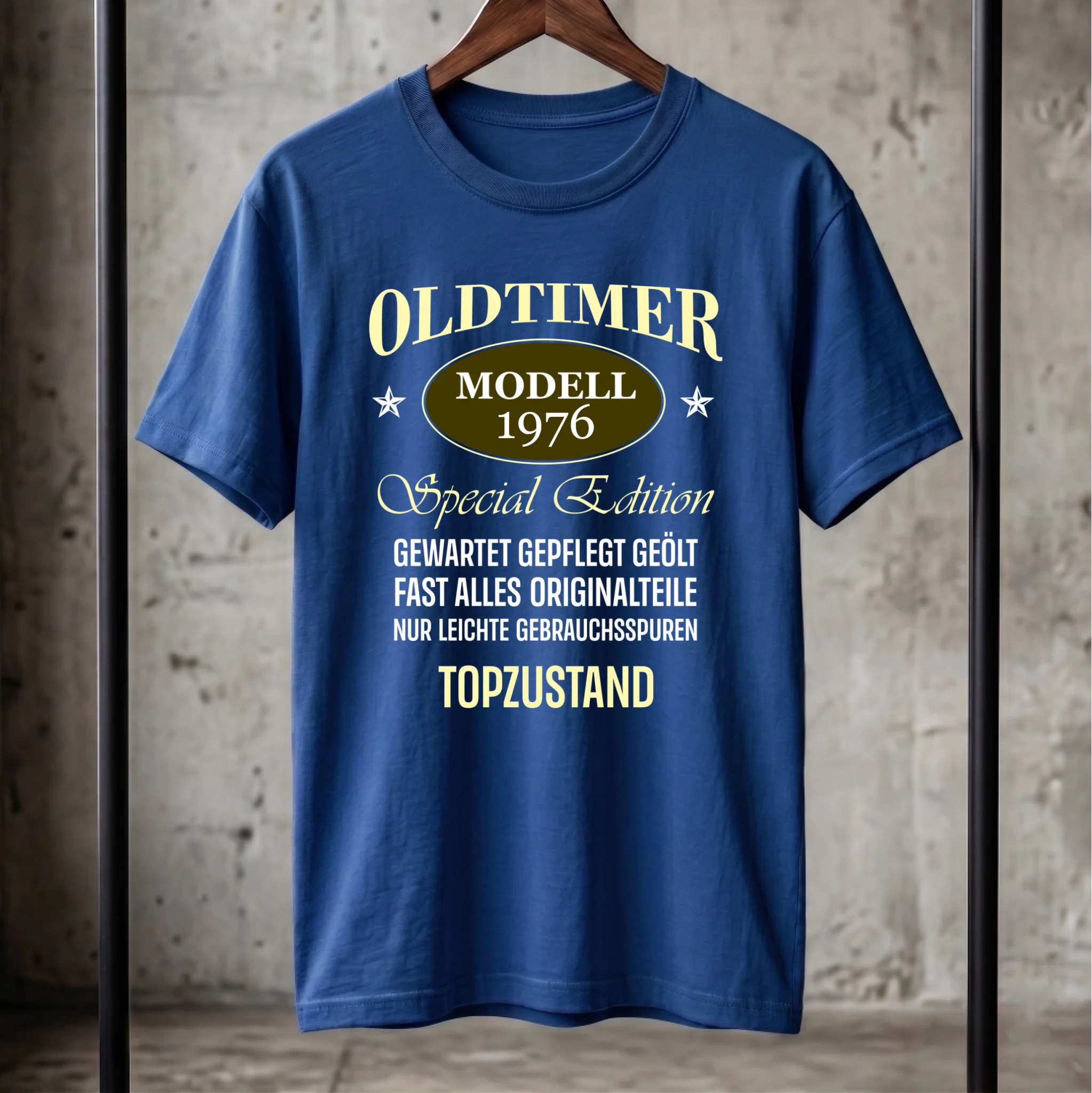 T-Shirt Royal Blau