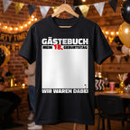 Shirt schwarz hängend party style