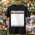 Shirt schwarz hängend party garten style