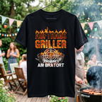 Shirt schwarz hängend Grill party style