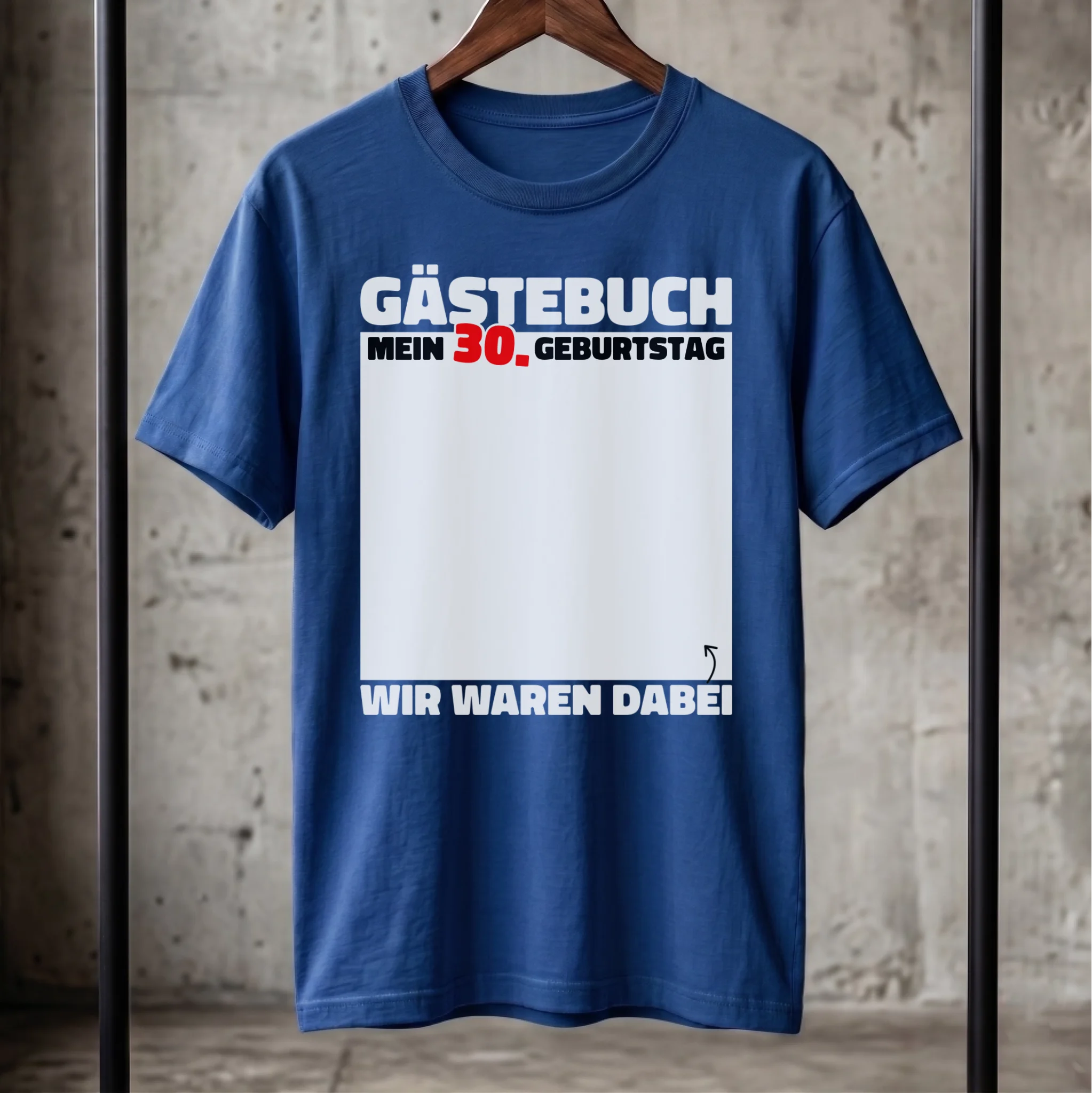 T-Shirt Royal Blau