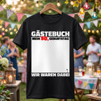Shirt schwarz hängend party garten style