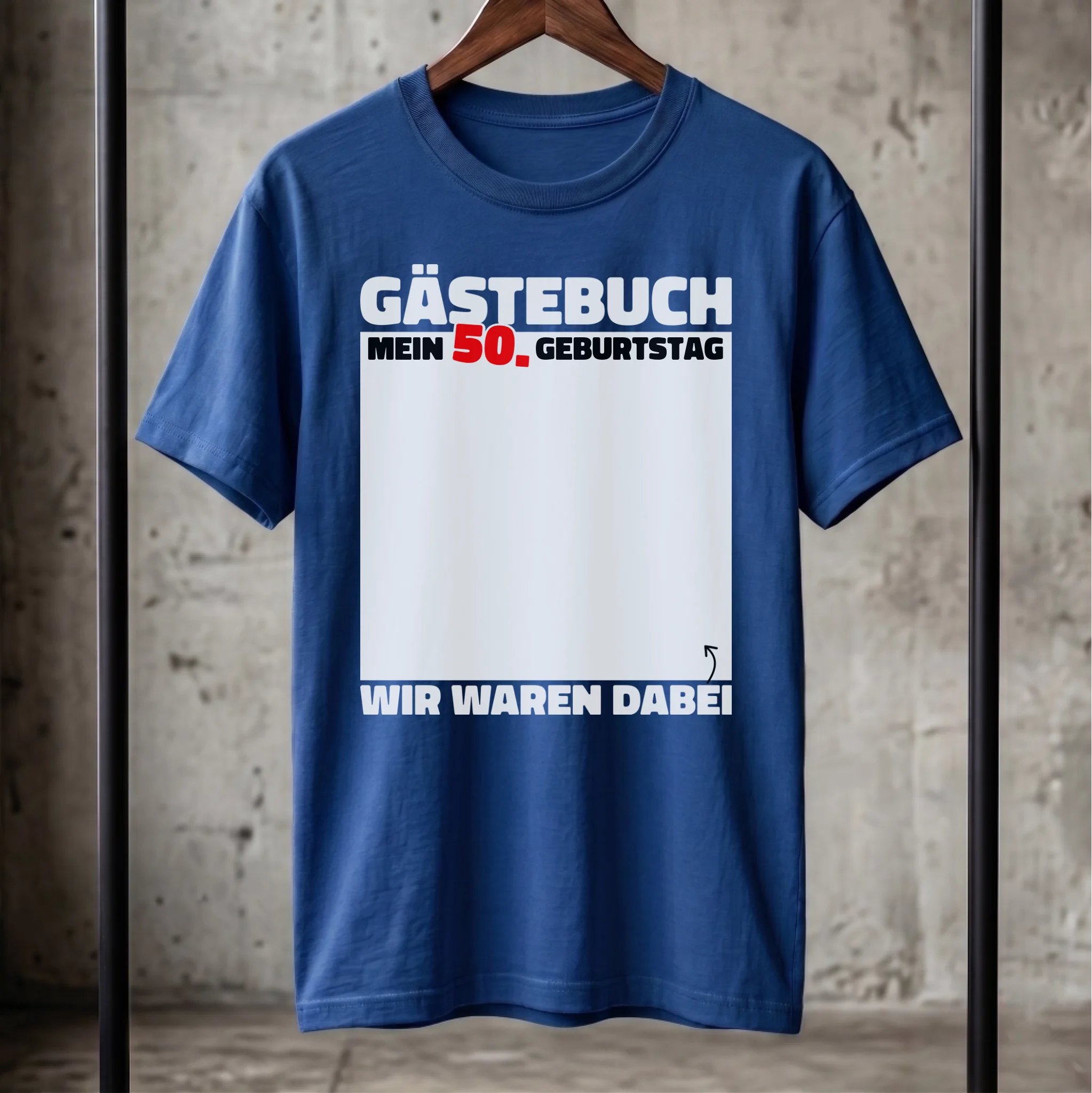 T-Shirt Royal Blau
