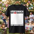 Shirt schwarz hängend party garten style