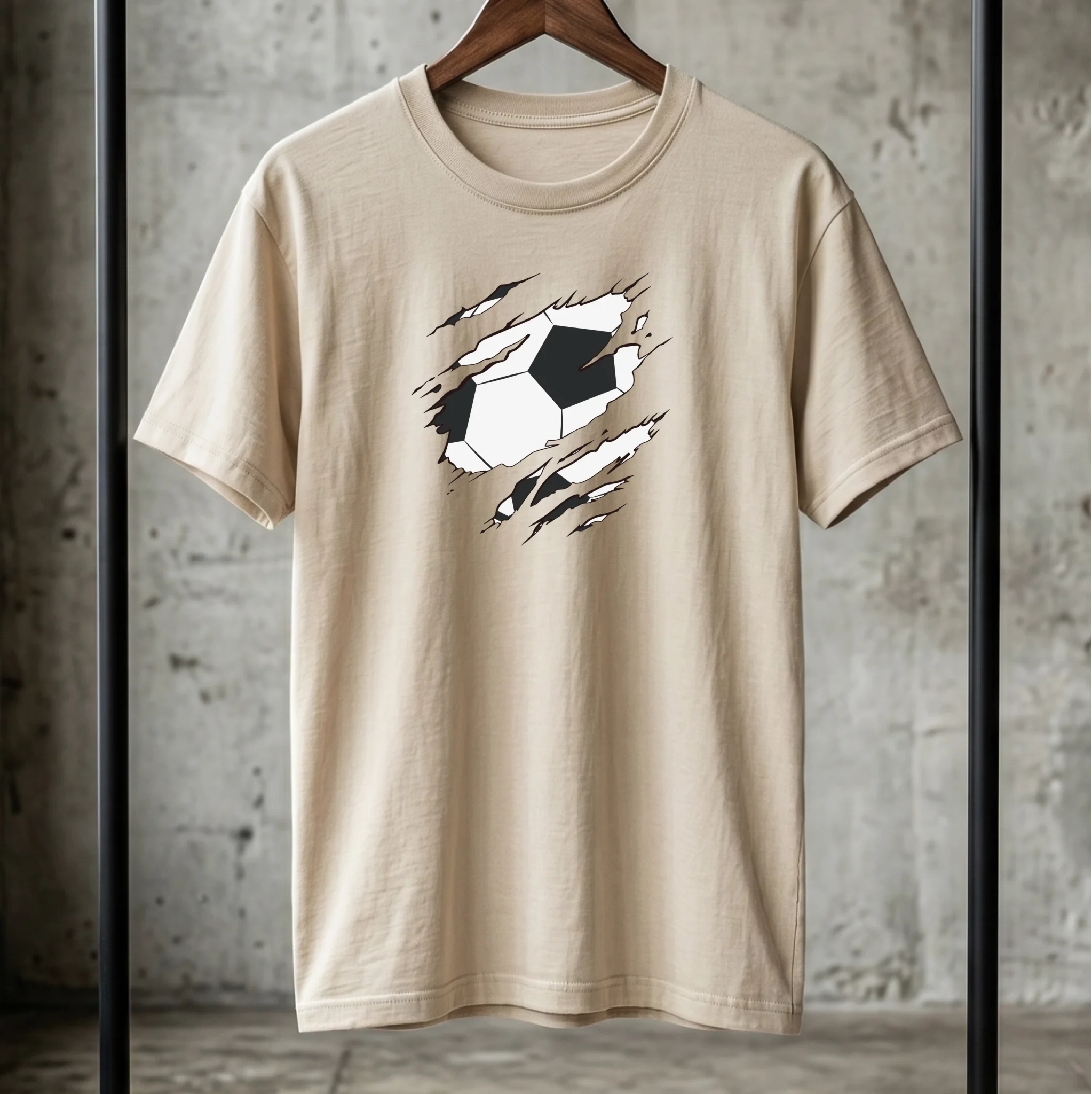 T-Shirt forrest green hängend