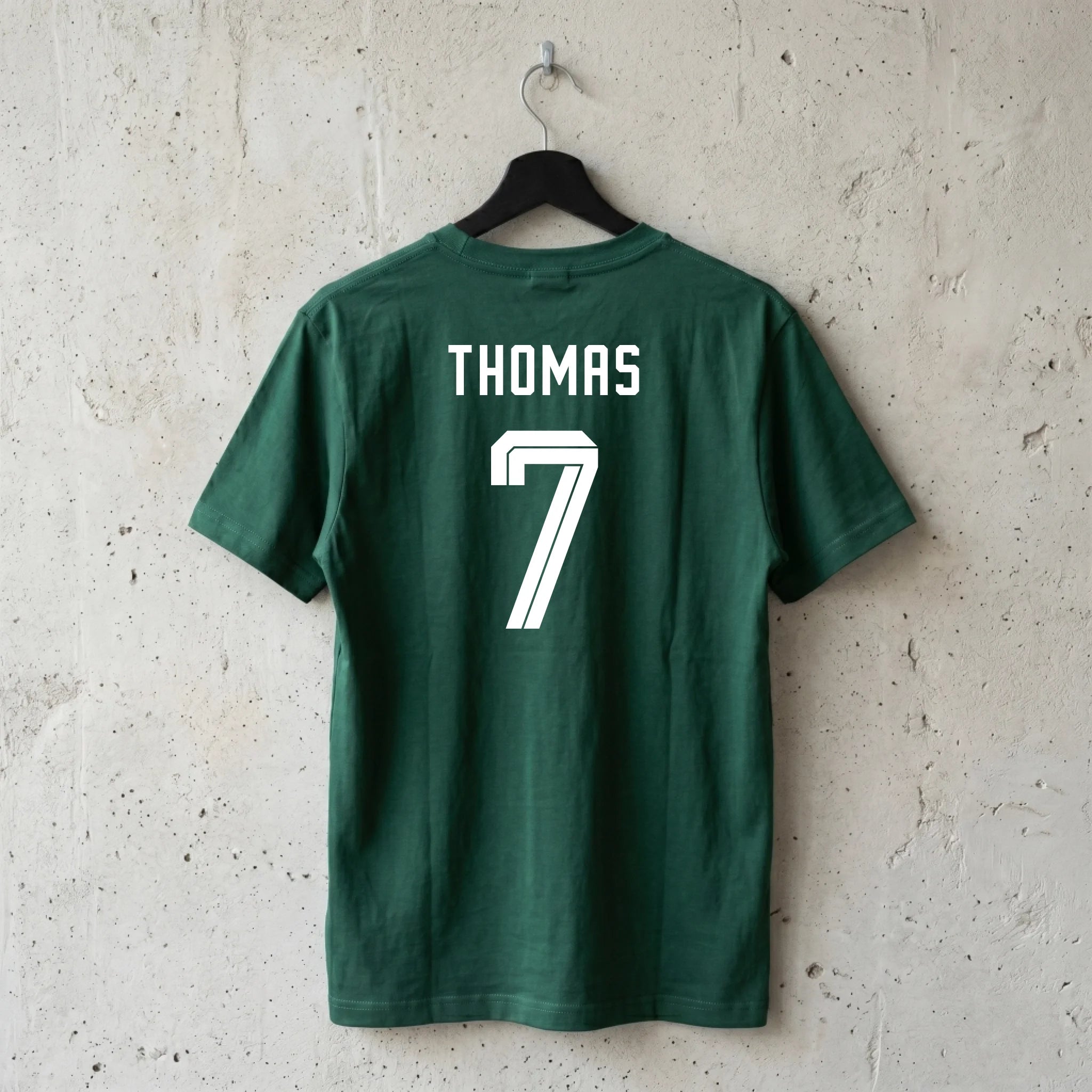 T-Shirt Rücken Forest green