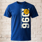 T-Shirt ghosted royal blau 2