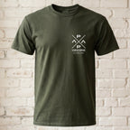 T-Shirt ghosted militär grün 2