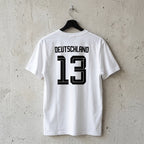 Shirt Hängend Rücken Weiß