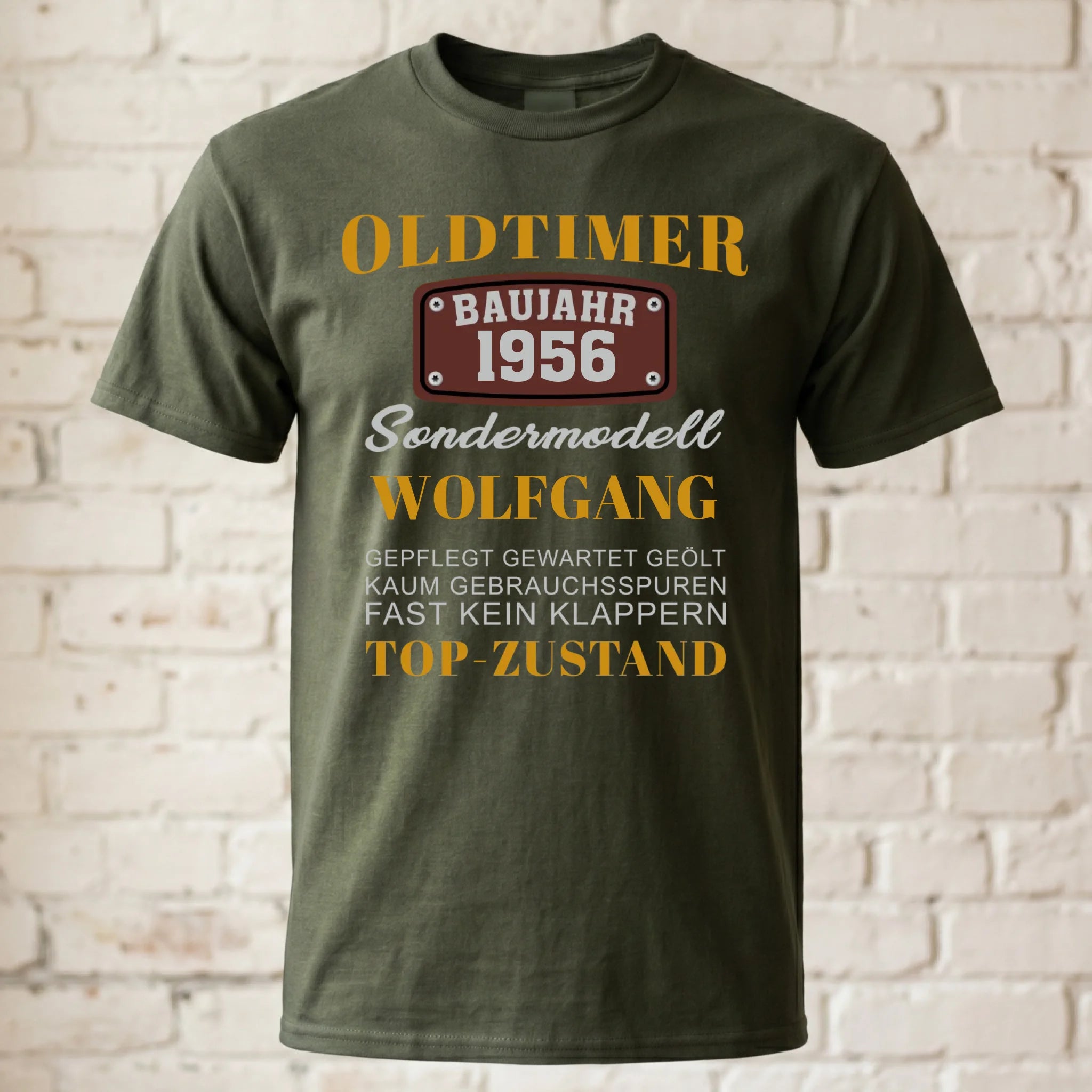 T-Shirt ghosted militär grün 2