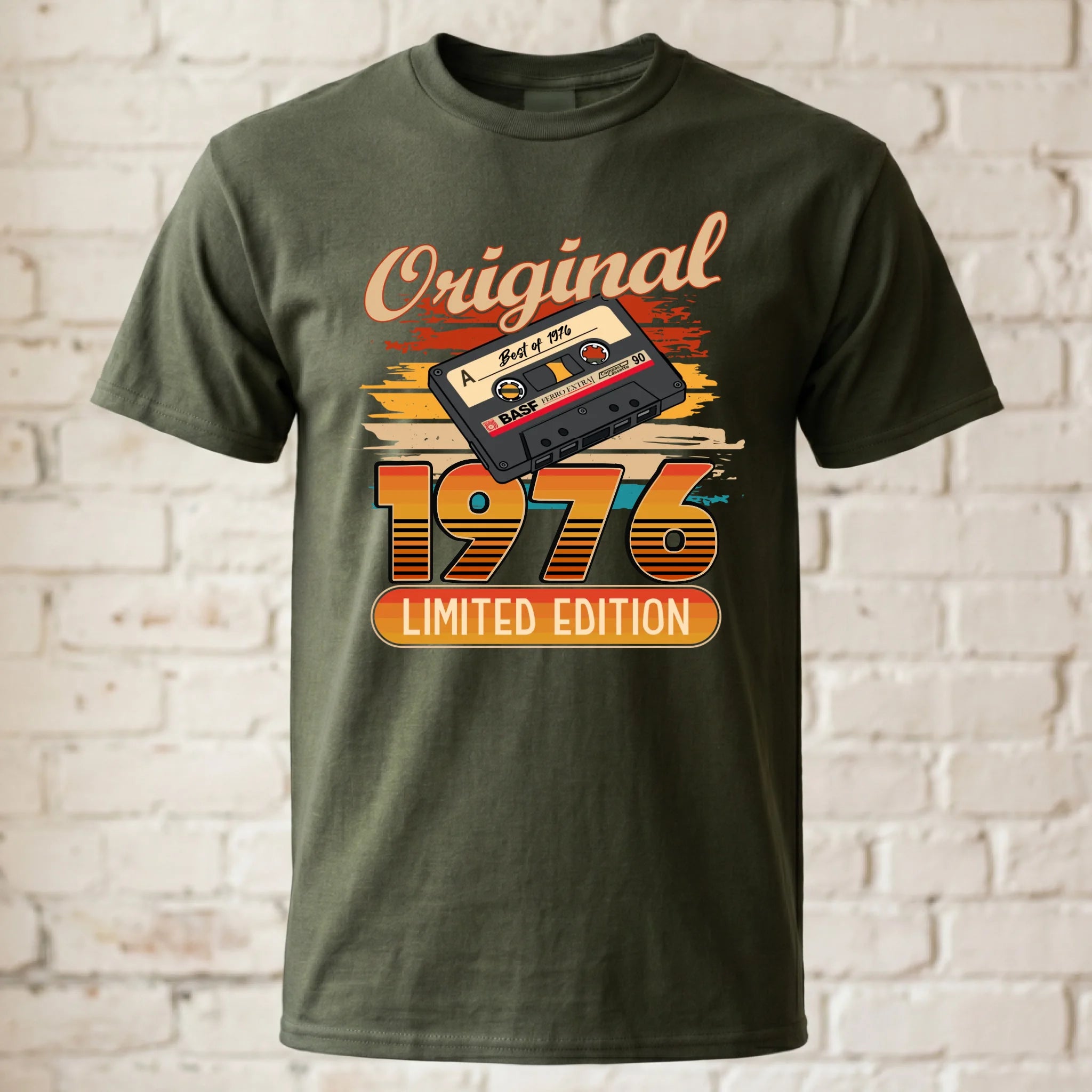 T-Shirt ghosted militär grün 2