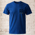 T-Shirt ghosted royal blau 2