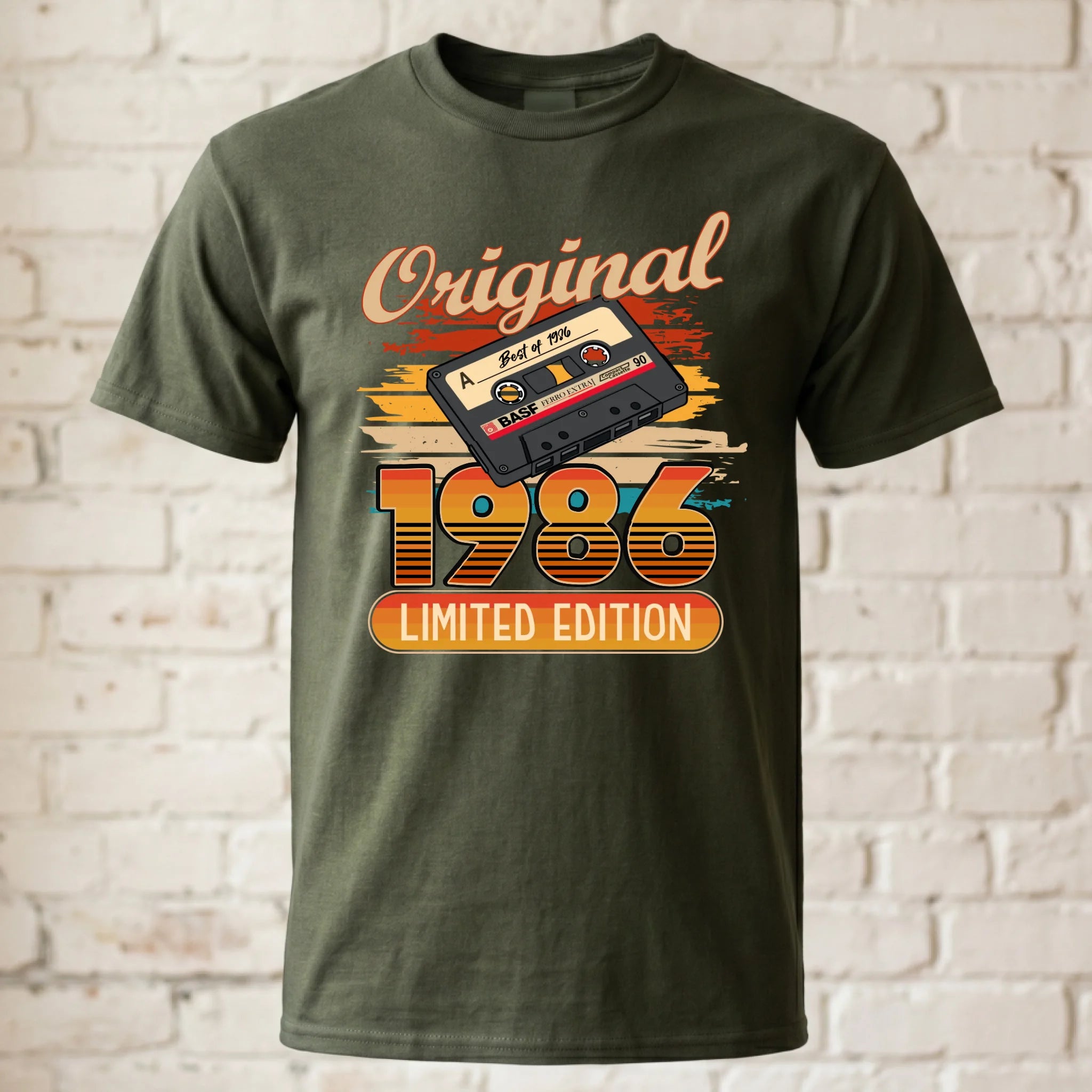 T-Shirt ghosted militär grün 2