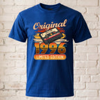 T-Shirt ghosted royal blau 2