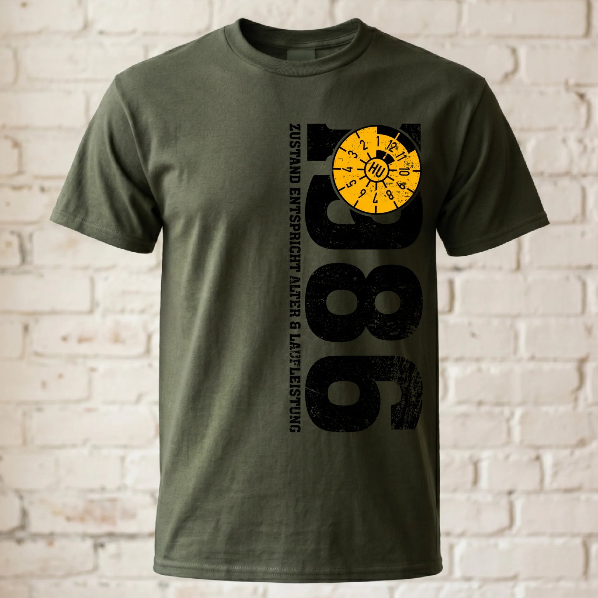 T-Shirt ghosted militär grün 2