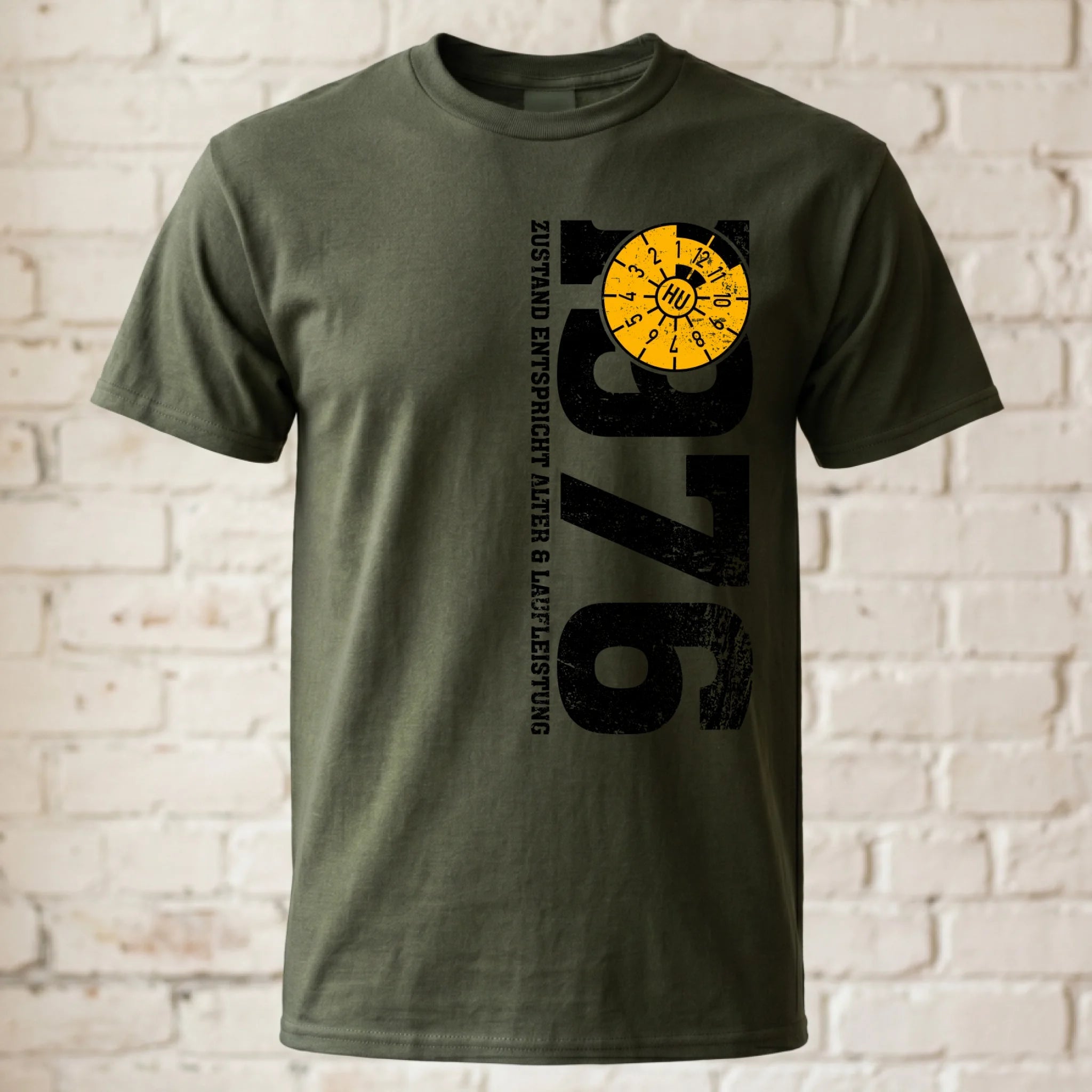 T-Shirt ghosted militär grün 2