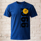 T-Shirt ghosted royal blau 2
