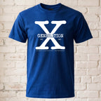 T-Shirt ghosted royal blau 2