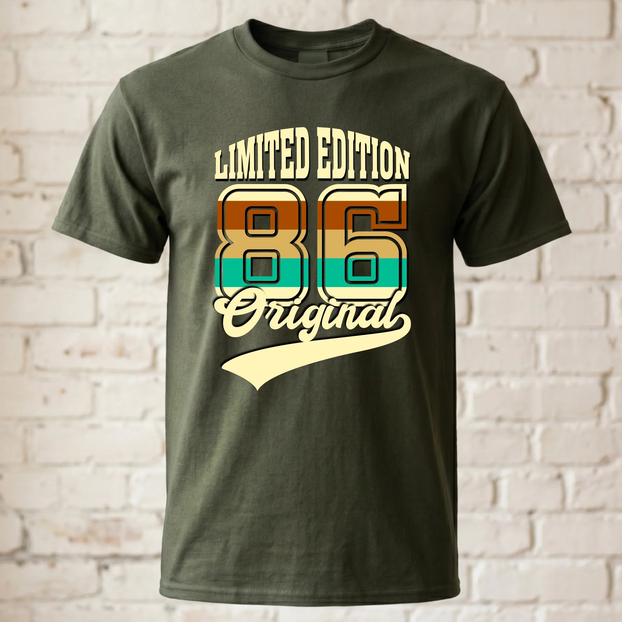 T-Shirt ghosted militär grün 2