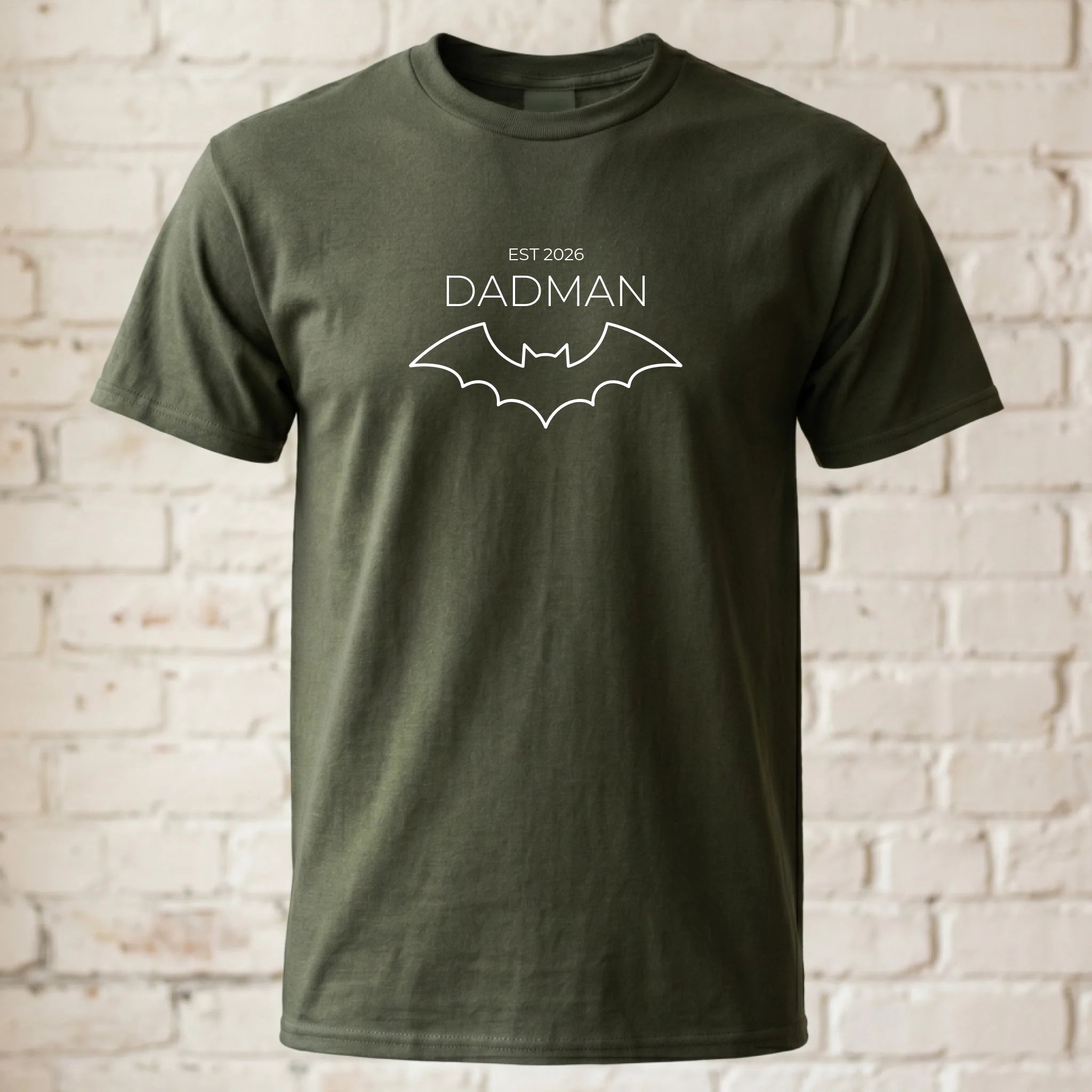 T-Shirt ghosted militär grün 2