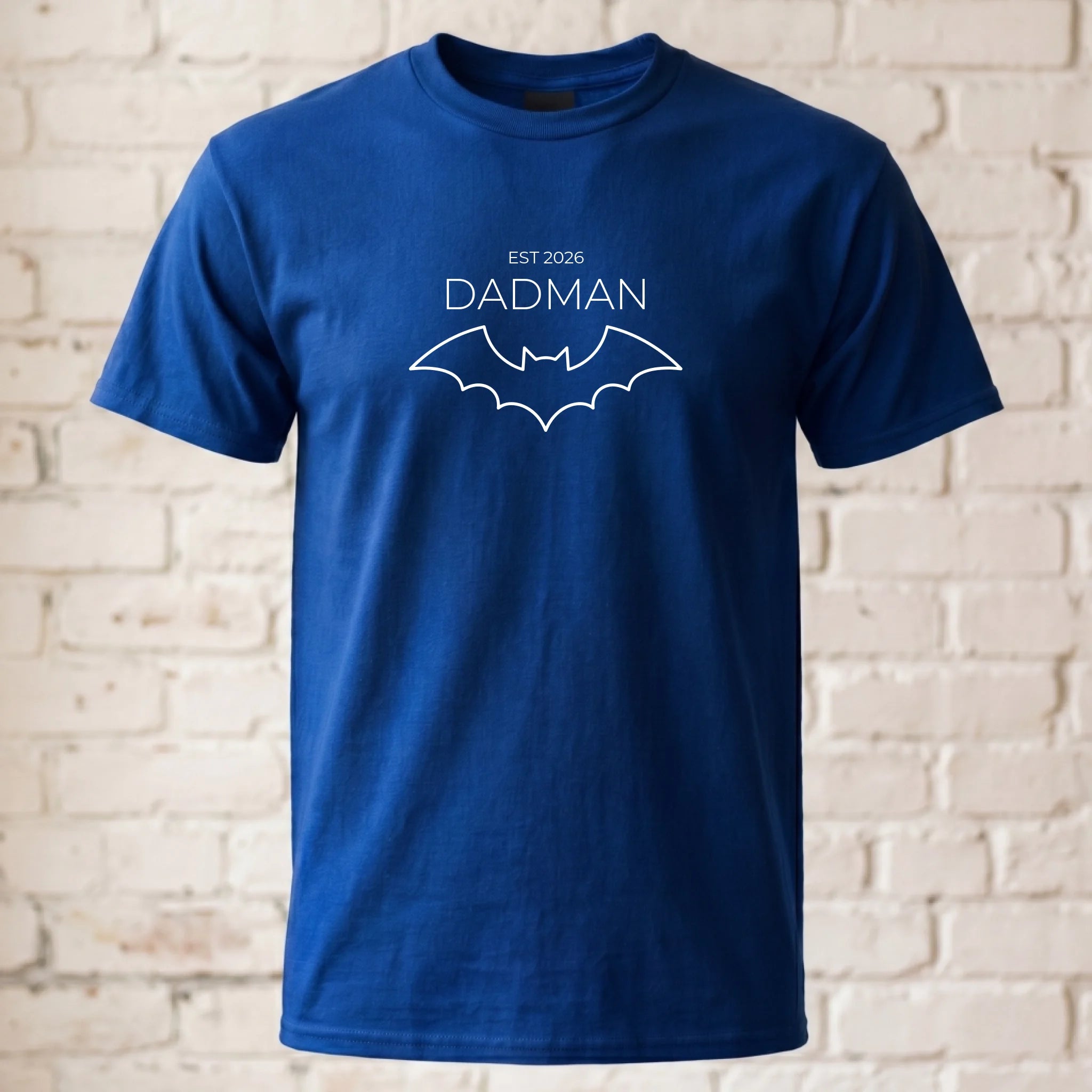 T-Shirt ghosted royal blau 2