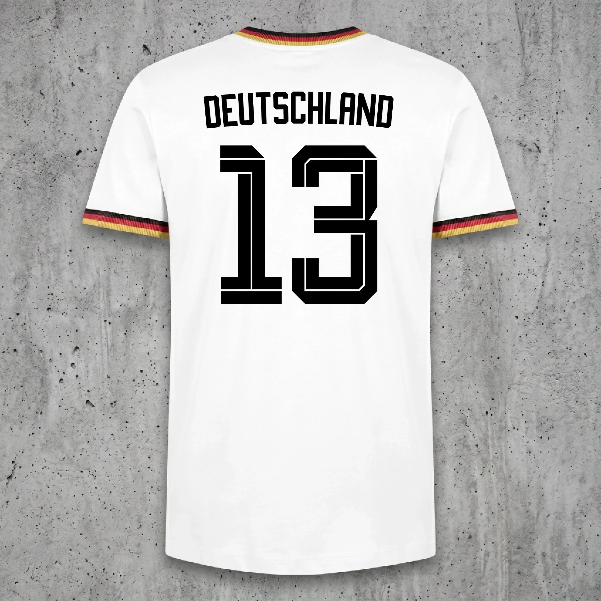 WM Deutschland Shirt Weiss back