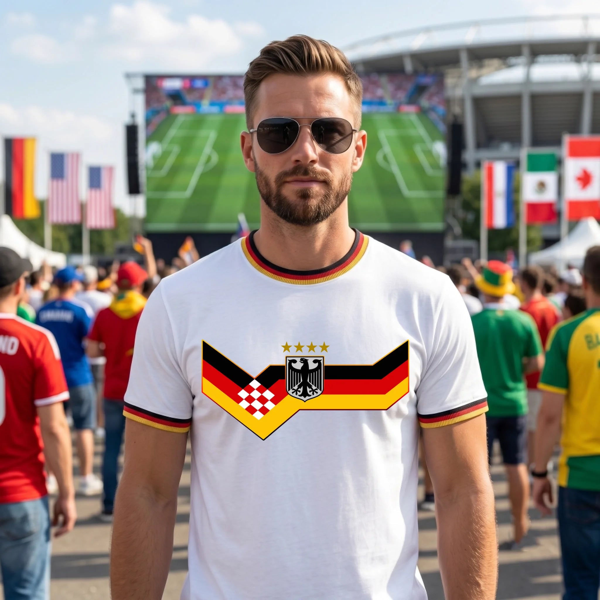 WM Deutschland Shirt Weiss front livestyle