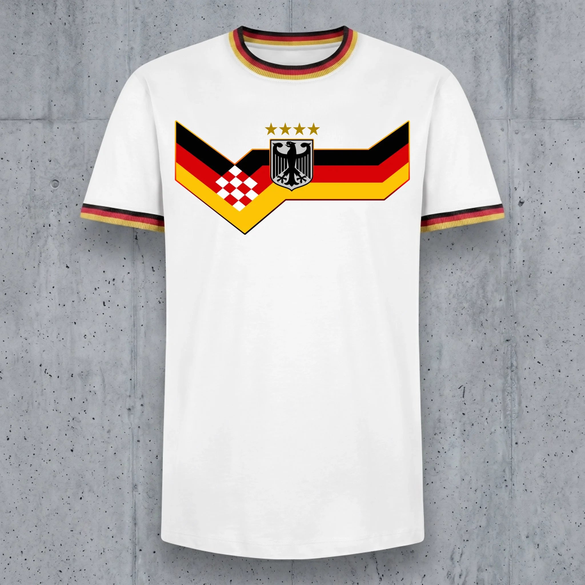 WM Deutschland Shirt Weiss front