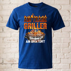 T-Shirt ghosted royal blau 2