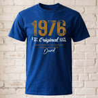T-Shirt ghosted royal blau 2
