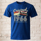 T-Shirt ghosted royal blau 2