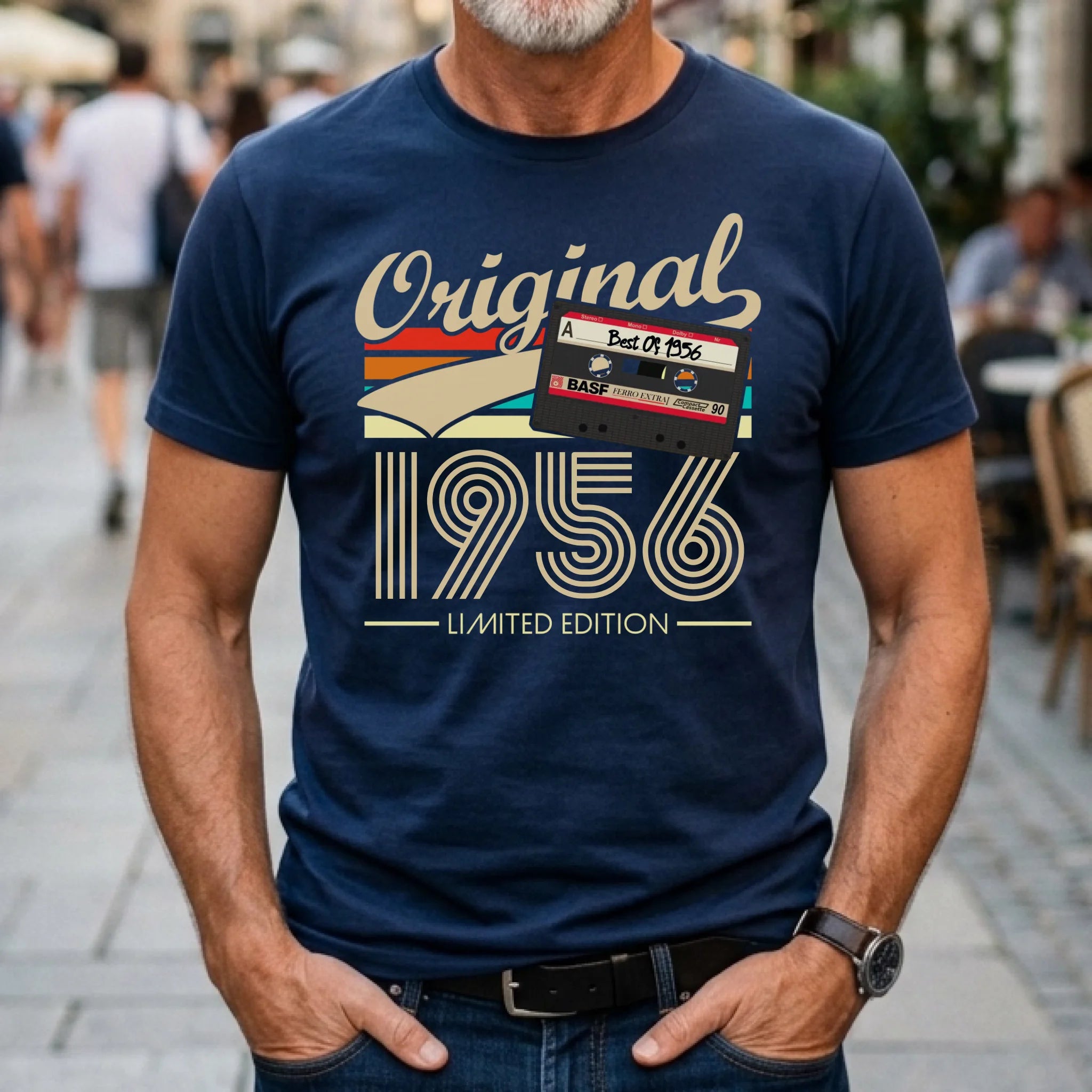 Shirt Rentner 60 Mockup Navy