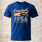 T-Shirt ghosted royal blau 2