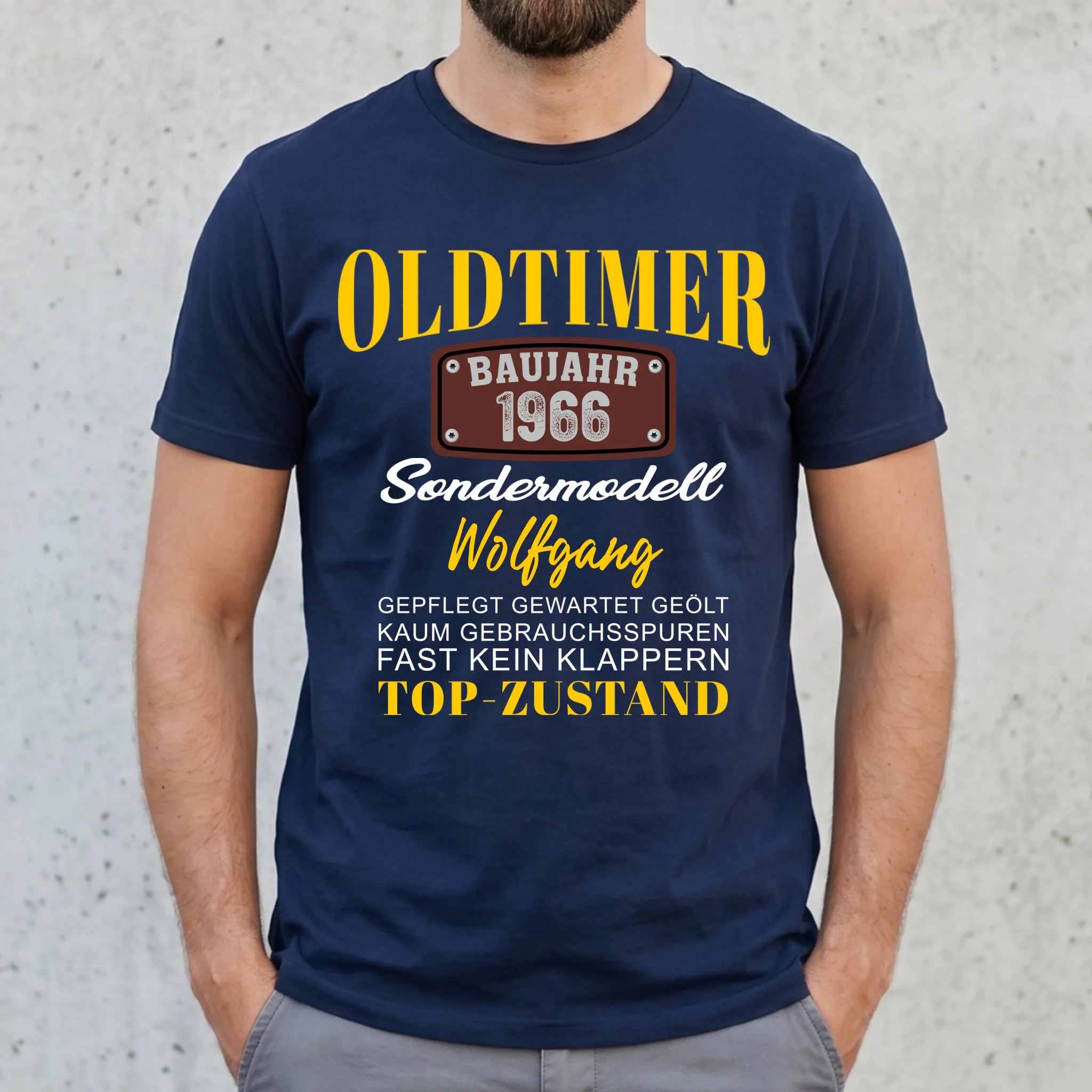 Ghostet Männer Shirt Militär Navy
