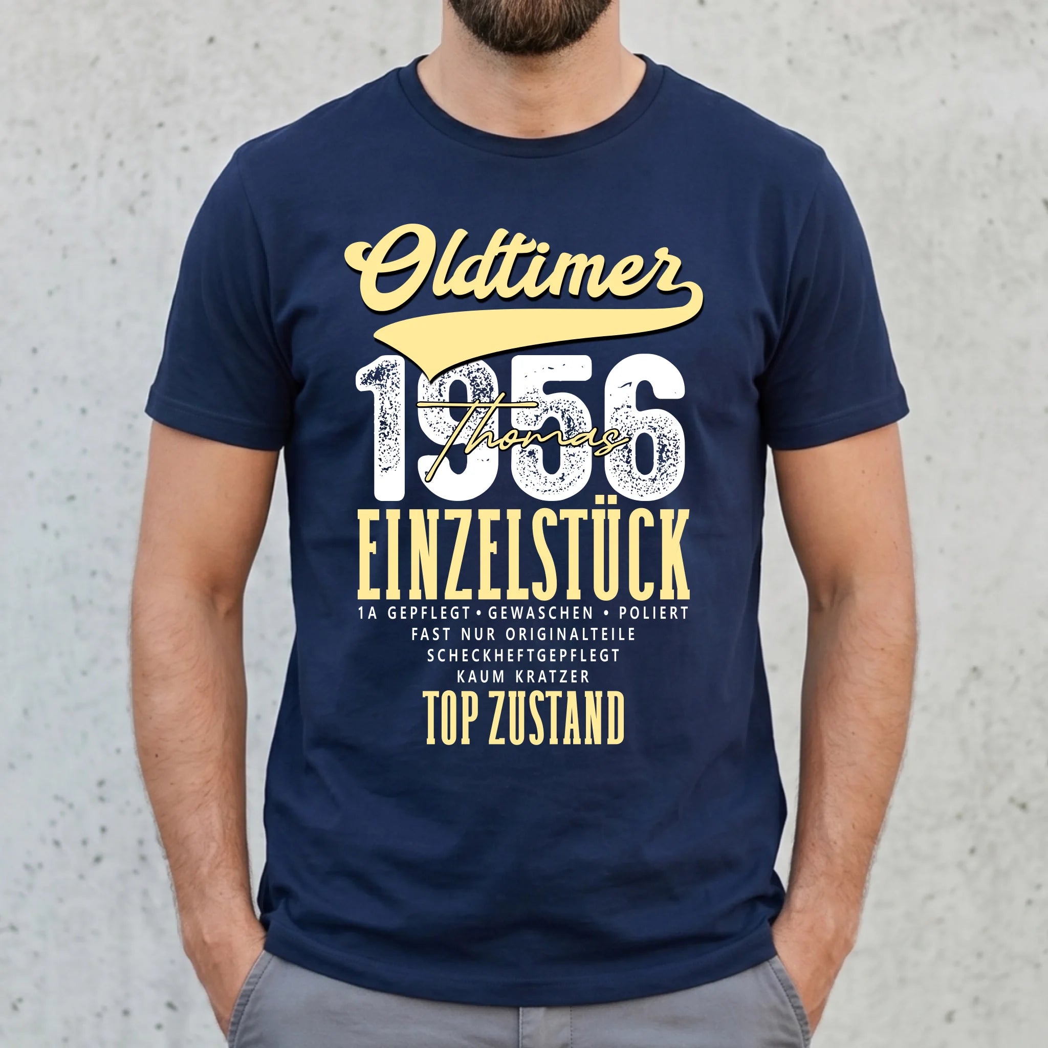 Ghostet Männer Shirt Militär Navy